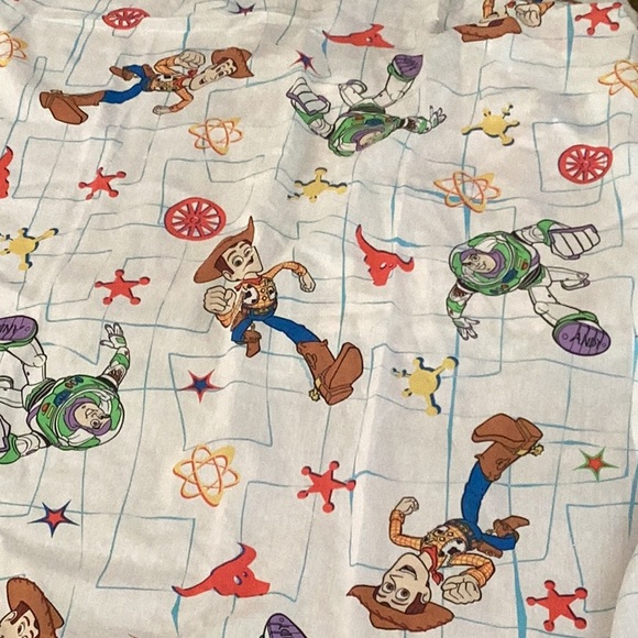 Disney Other - 🤠 DISNEY TOY STORY Twin FLAT SHEET 39 X 75 VNPLVC